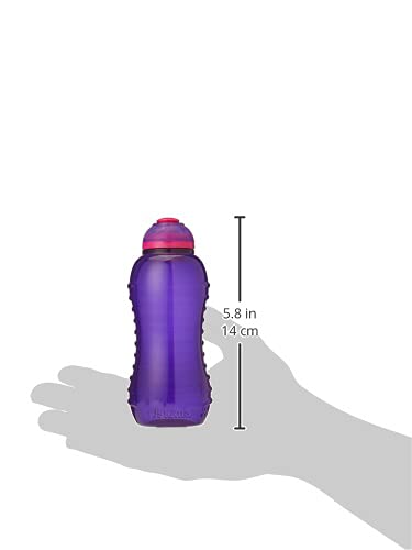 11 oz Sistema Hydrate Twist 'N' Sip Water Bottle, Color May Vary