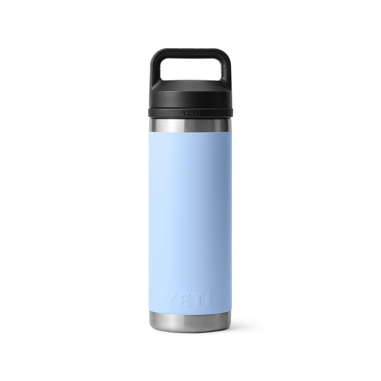 18 oz YETI Rambler Stainless Steel Bottle, Vacuum Insulated, Leak-Proof with Chug Cap, Big Sky Blue