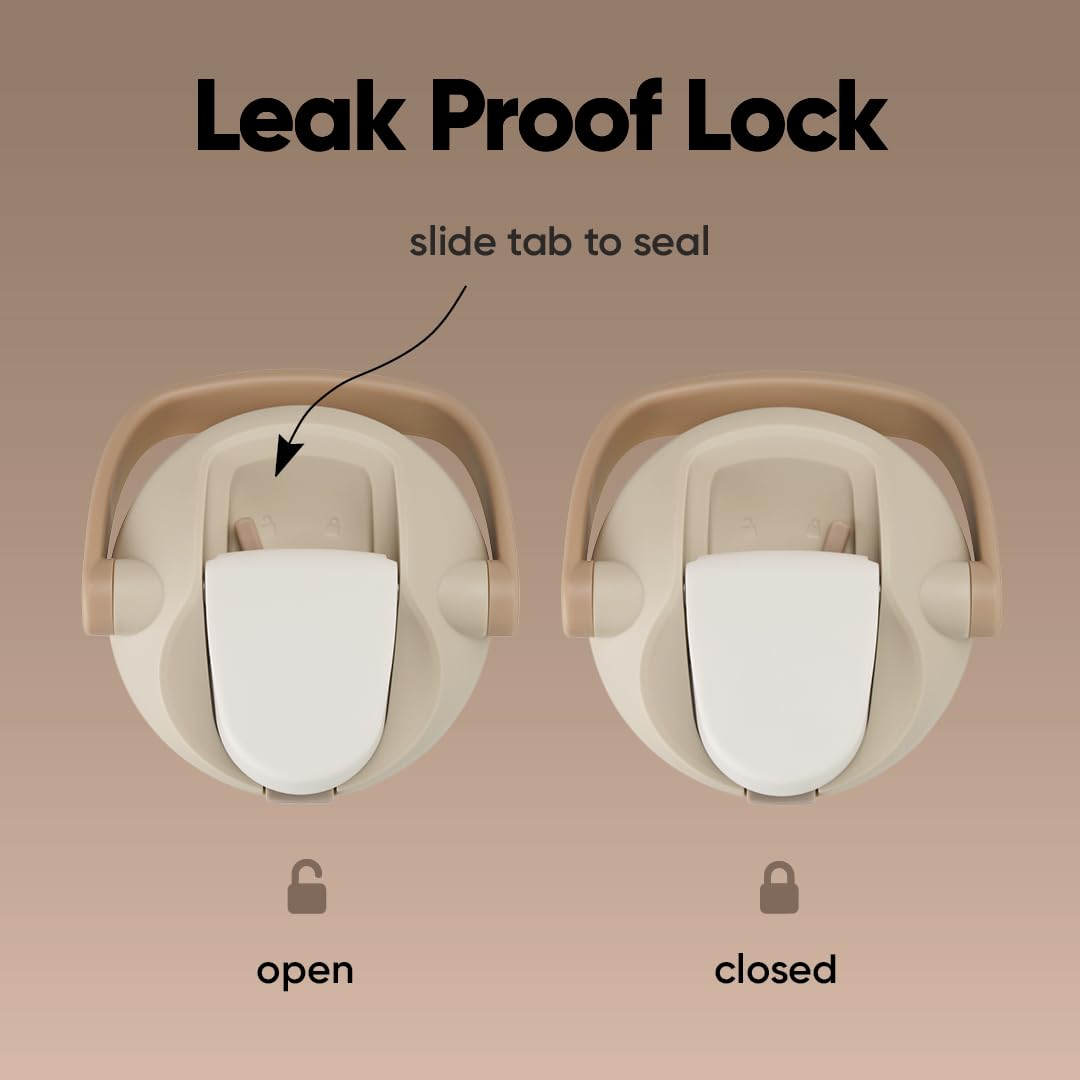 40 oz Insulated Stainless Steel Water Bottle with Two-Way Spout, Built-In Straw, Bucket Handle, BPA-Free, Leak-Proof, Very Very Dark