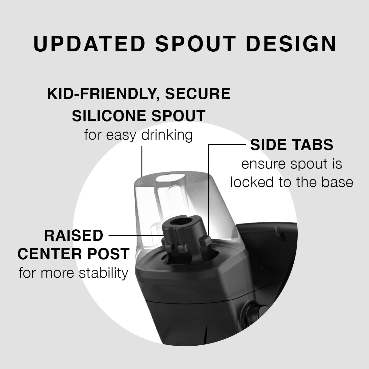 Enerbone Leak-Proof BPA-Free Motivational Water Bottle with Straw and Time Markers, Fitness Sports Bottle with Strap for Office, Gym, Outdoors