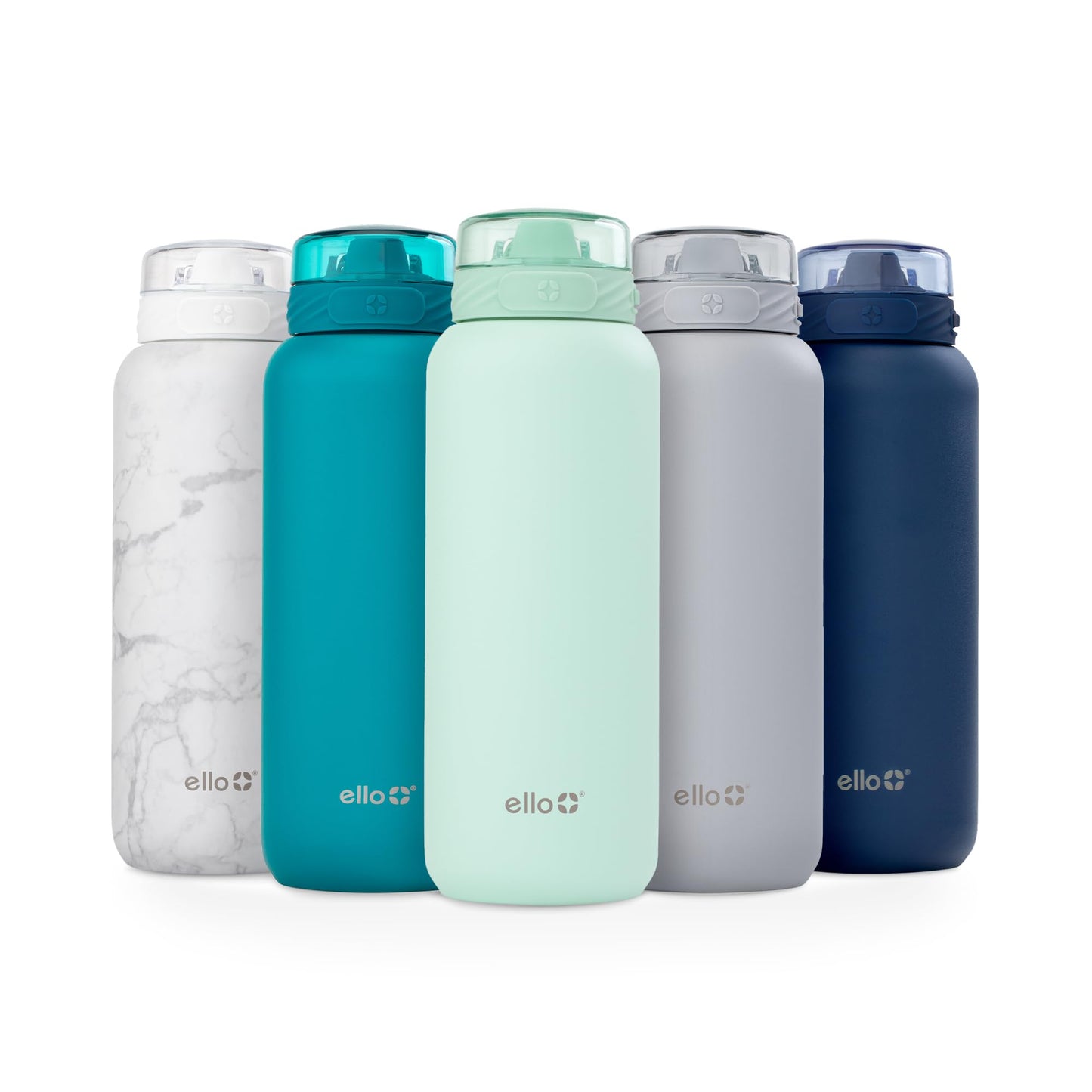 40 oz Stainless Steel Water Bottle with Straw and Carry Handle, Double Wall Vacuum Insulated, Leak-Proof Locking Lid, BPA-Free, Yucca