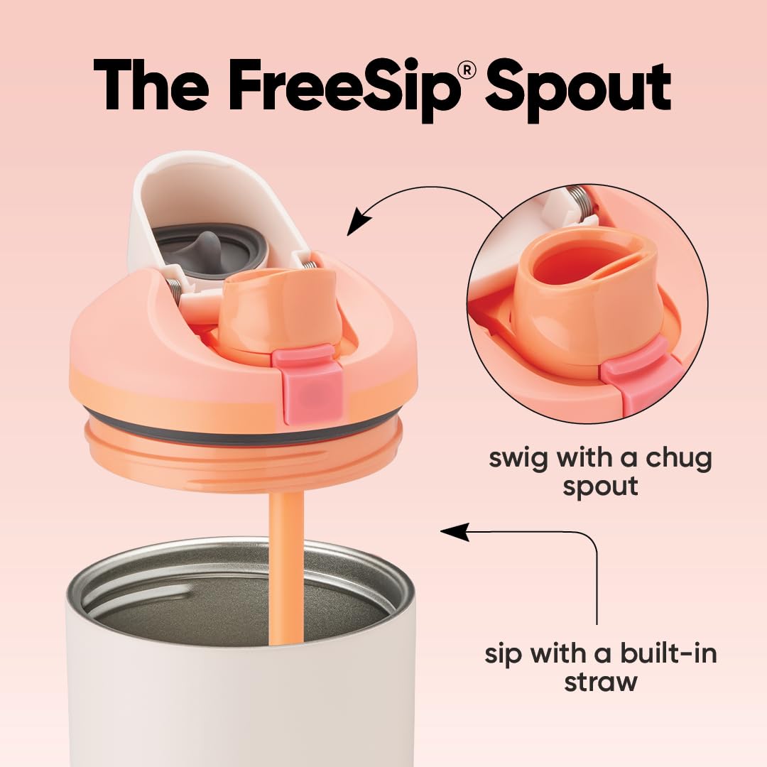 24 oz Owala Disney Princess FreeSip Insulated Stainless Steel Water Bottle with Straw, BPA-Free Sports Bottle, Ariel, Sports and Travel