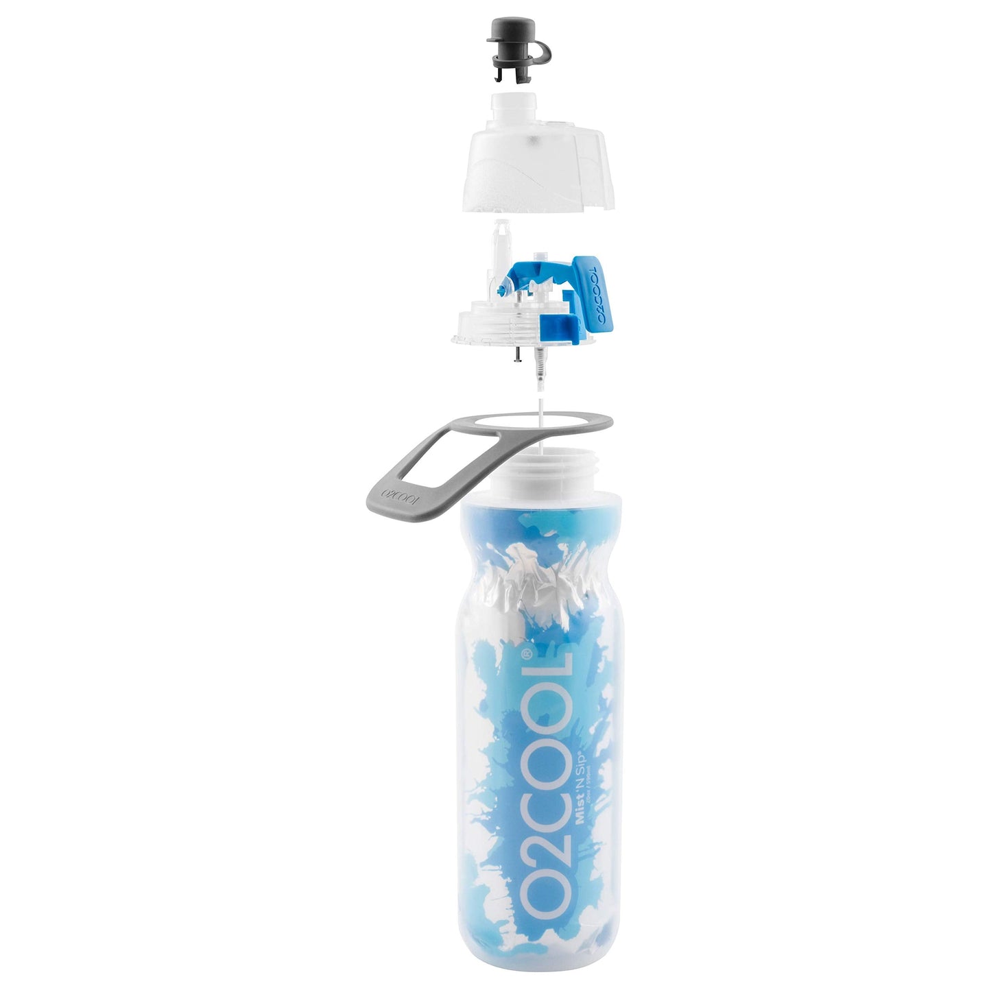 Pogo Plastic Water Bottle with Straw Lid and Carry Handle, Reusable, BPA-Free, Dishwasher Safe, Travel, School, Outdoor, Gym, 32 oz & 40 oz