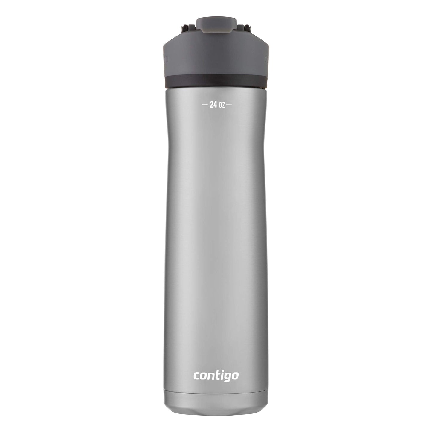 2 Pack 24 oz Contigo Cortland Chill 2.0 Stainless Steel Water Bottles with AUTOSEAL Lid, Juniper and Azalea