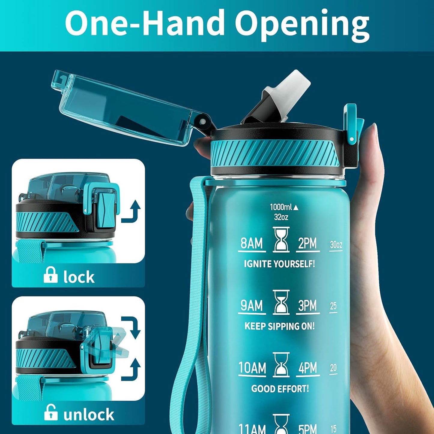 24 oz CamelBak Podium Bike Water Bottle, Easy Squeeze, Fits Most Bike Cages, Coral Sunset