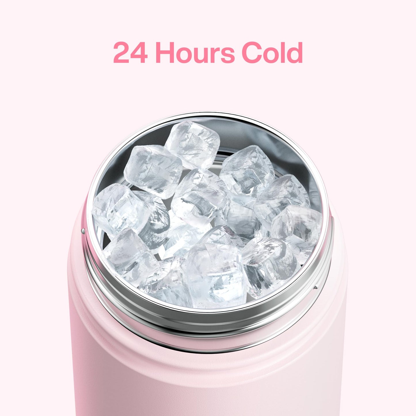 40 oz Insulated Stainless Steel Water Bottle with Two-Way Spout, Built-In Straw, Bucket Handle, BPA-Free, Leak-Proof, Daybreak